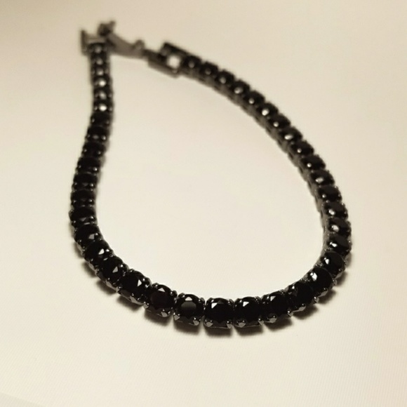 Aprilsplace Jewelry - Black Tennis Bracelet